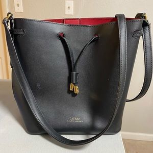Ralph Lauren small bucket purse